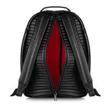 Load image into Gallery viewer, MIDNIGHT OSTRICH ANTI-THEFT BACKPACK (LARGE)